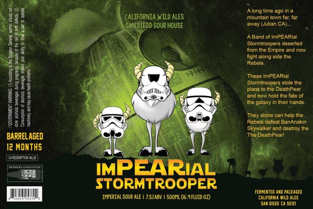 ImPEARial STormtrooper | California Wild Ales