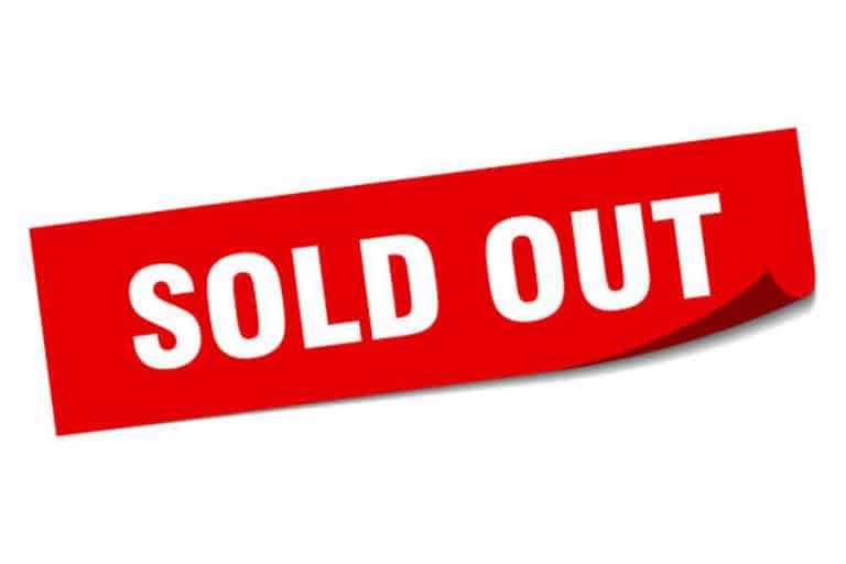 Sold Out :(