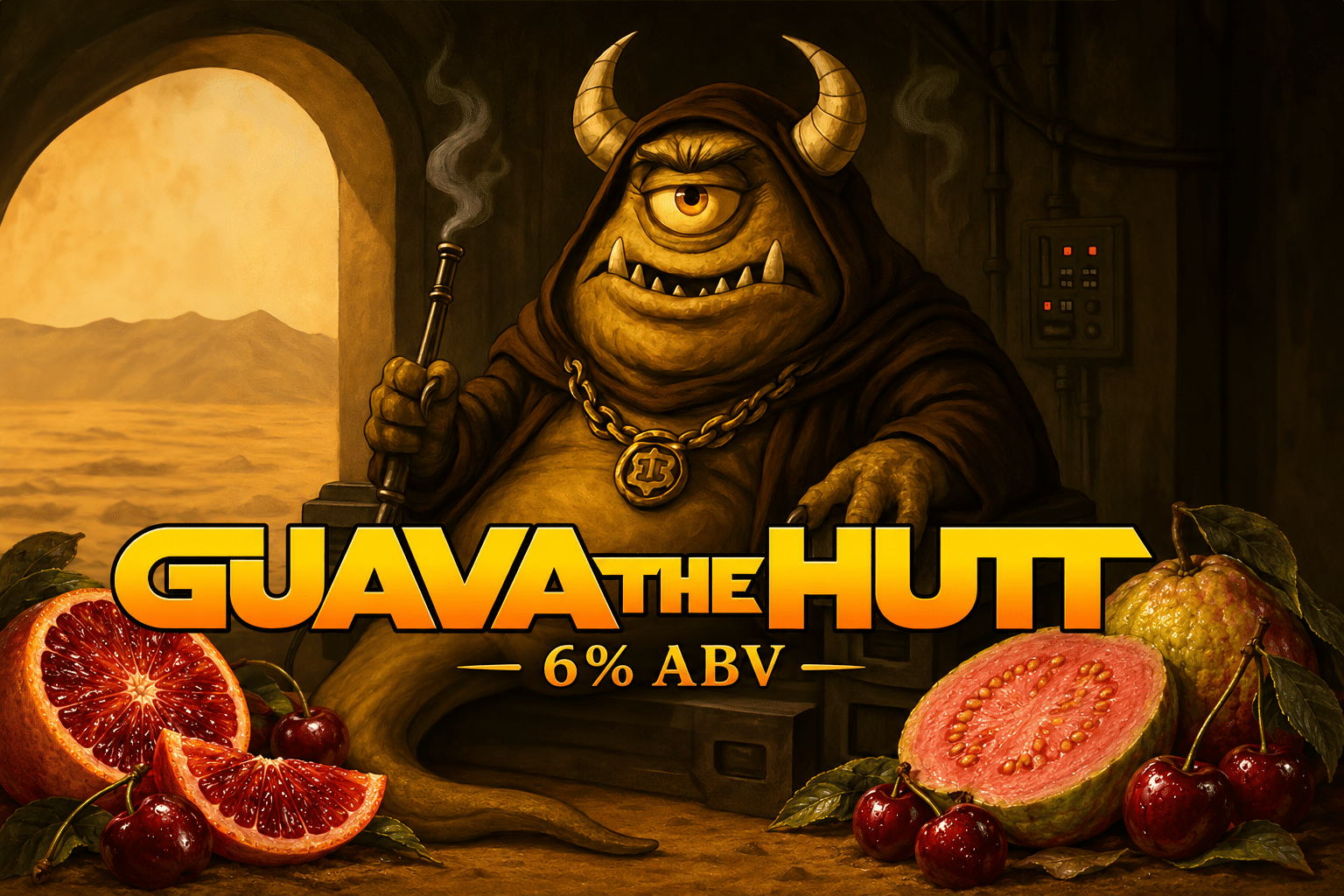 Guava the Hutt | California Wild Ales | OCean Beach | Sour Beer