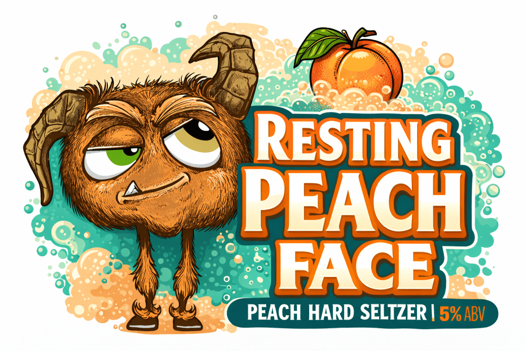 Resting Peach Face | Hard Seltzer | California Wild Ales