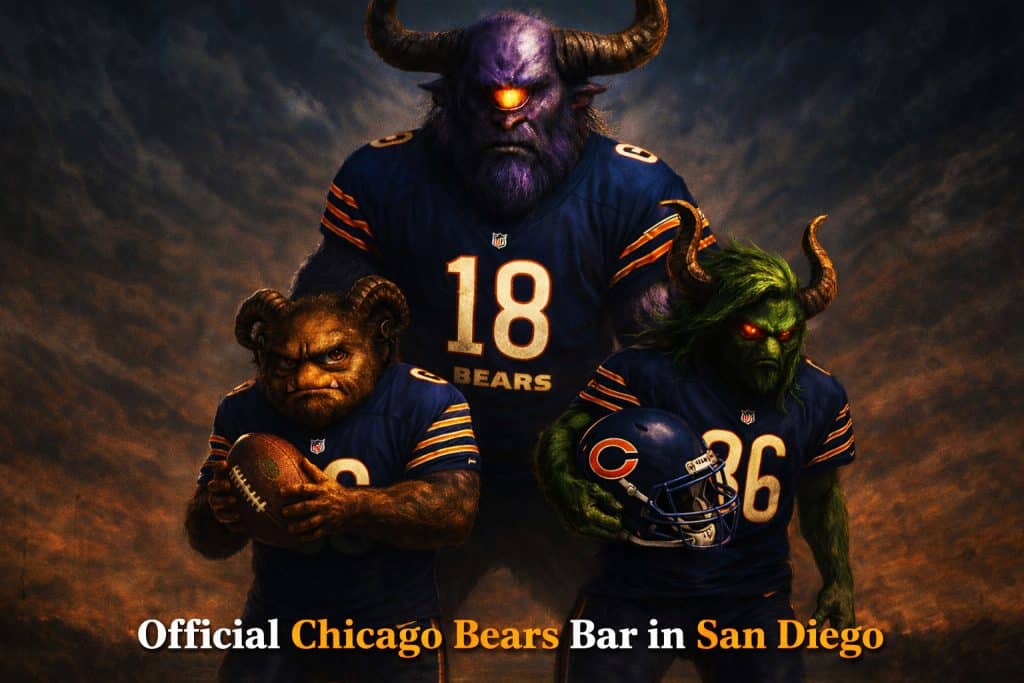 California Wild Ales |Official Chicago Bears Bar | San Diego | Ocean Beach